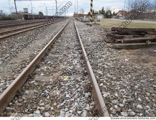 Photo Textures of Background Railway
